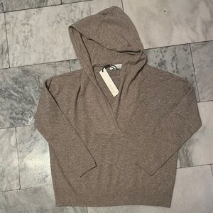 Brown Hooded Sweater